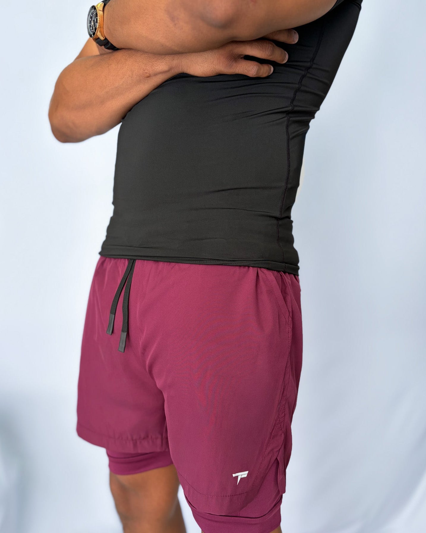 2 in 1 Running Shorts