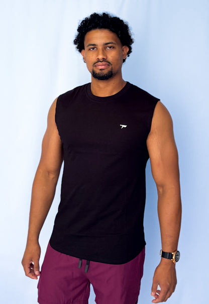 Sleeveless Cotton Tee