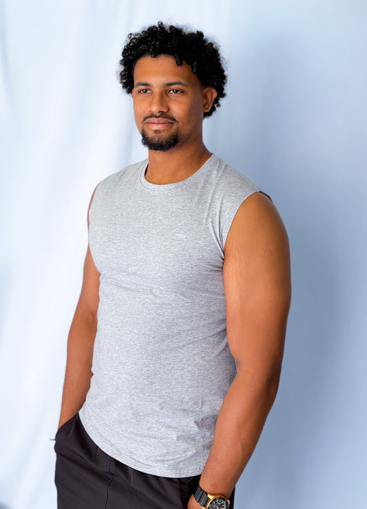 Sleeveless Cotton Tee