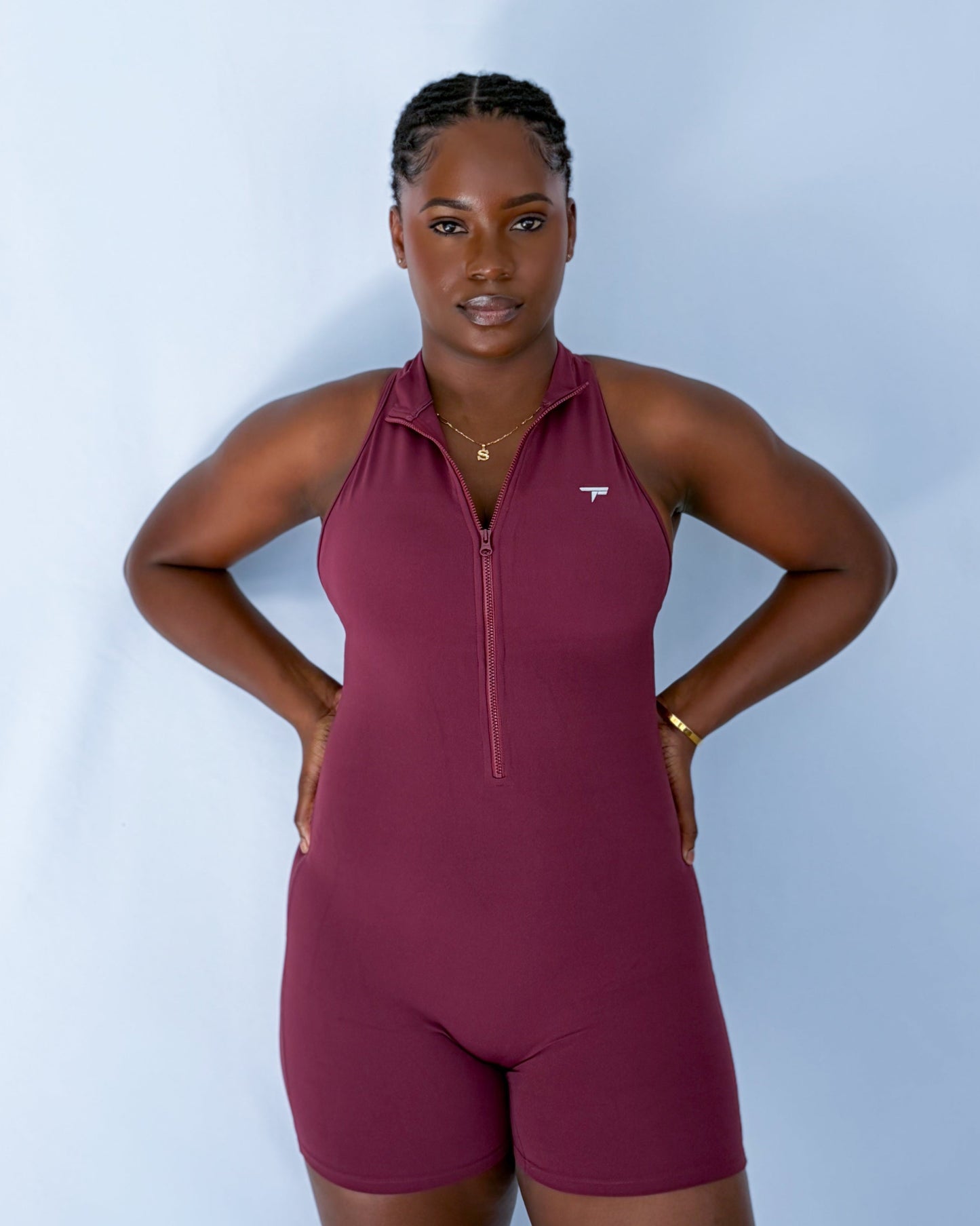 ButterSoft Half Zip Jumpsuit