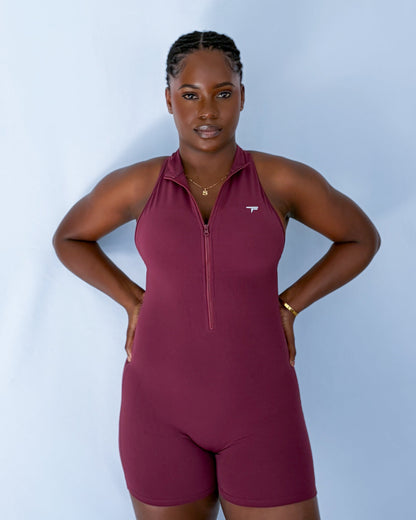 ButterSoft Half Zip Jumpsuit