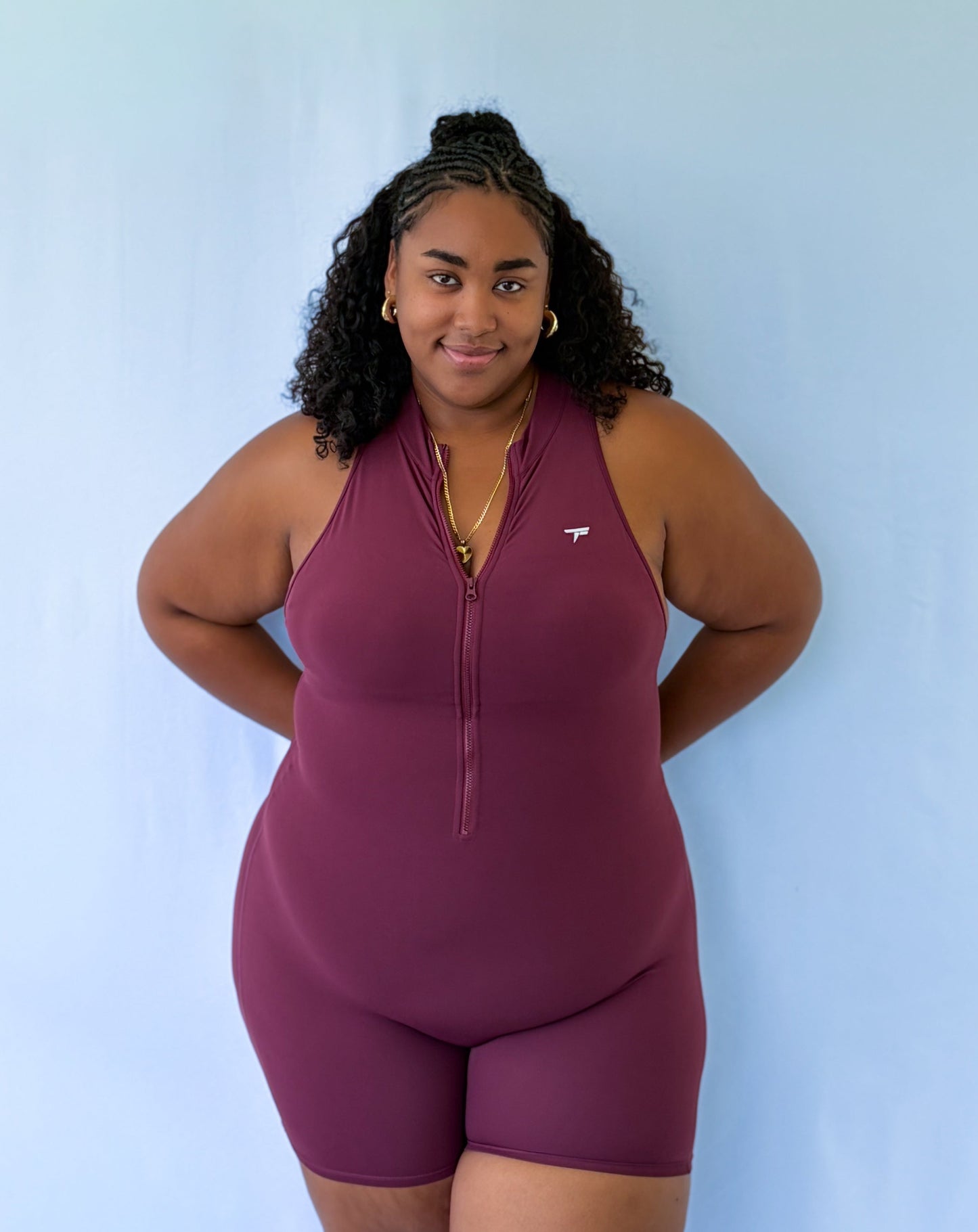 ButterSoft Half Zip Jumpsuit