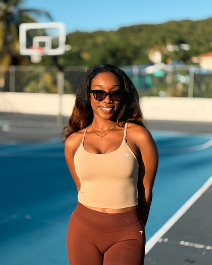 Cloud Fit Cropped Tanks